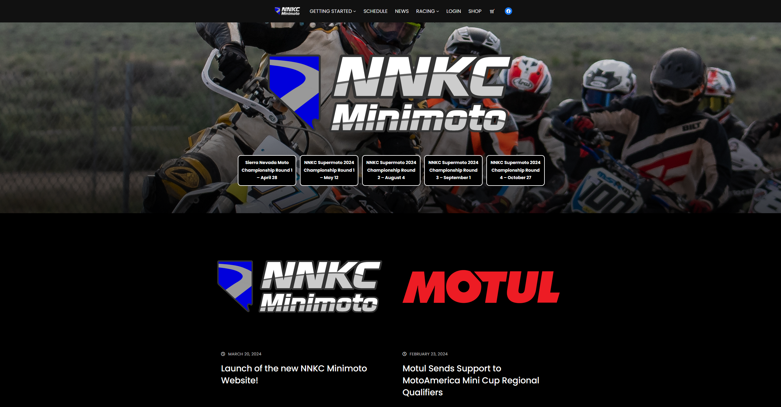 Launch of the new NNKC Minimoto Website!